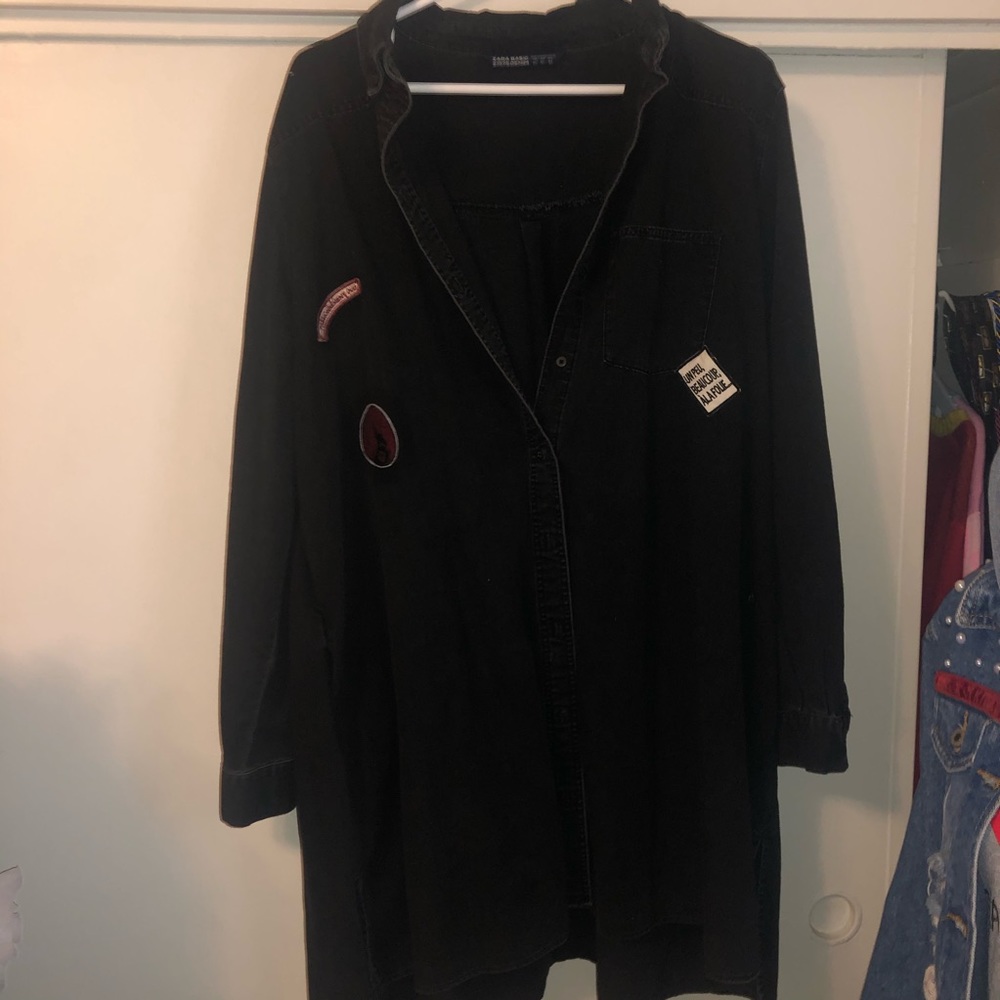 Zara button up